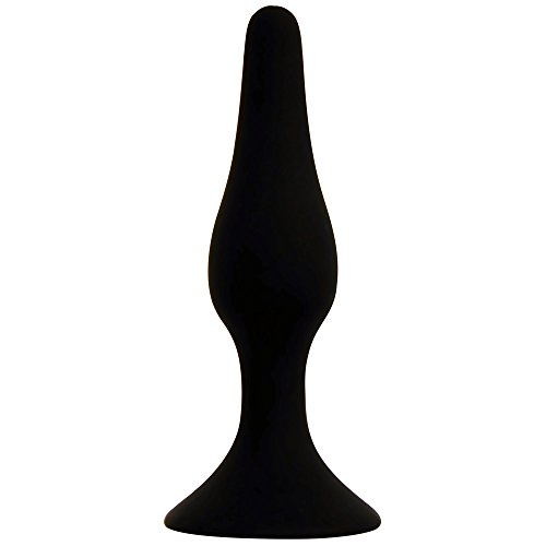 Rooster Alpha Advanced Silicone Butt Plug, Black