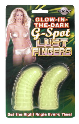 Glow In The Dark Lust Finger G-spot, Glow In The Dark