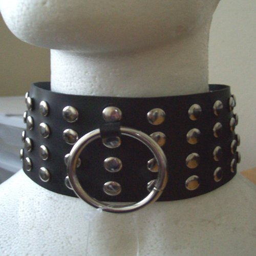 Sexy Fetish Unisex Leather Collar