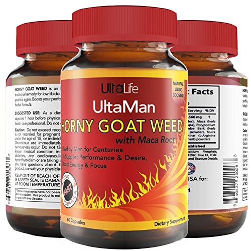 #1 Best Premium HORNY GOAT WEED Extract + Maca Root – Used by Men & Women for Centuries – Increases Sex Drive & Desire + Boosts Energy & Focus – Made in USA . REAL RESULTS or Your Money Back.