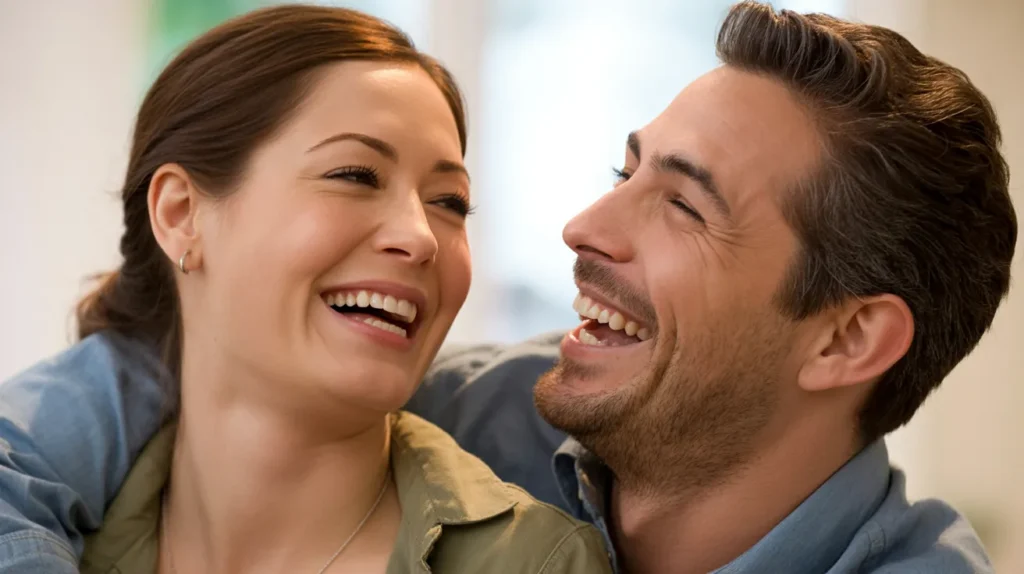 pleasure and enjoyment of a female and a man